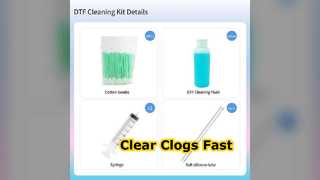 Środek do czyszczenia dysz DTF do głowic drukujących EPSON