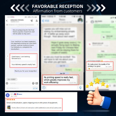 Ingani Dtf Printer 60cm 30cm 8 Colours Fluorescent I3200 Dtf Printer With Powder Shaker and Oven